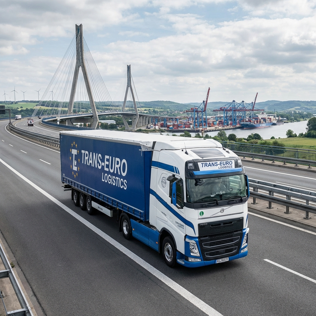 Camion TIR Pont Madrid-Casablanca